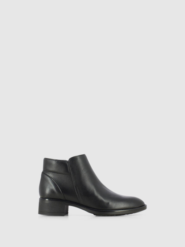 Botins com Fecho em Preto